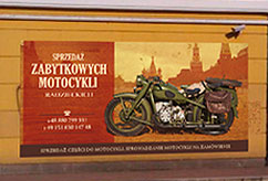 Baner reklamowy | Zabytkowe motocykle